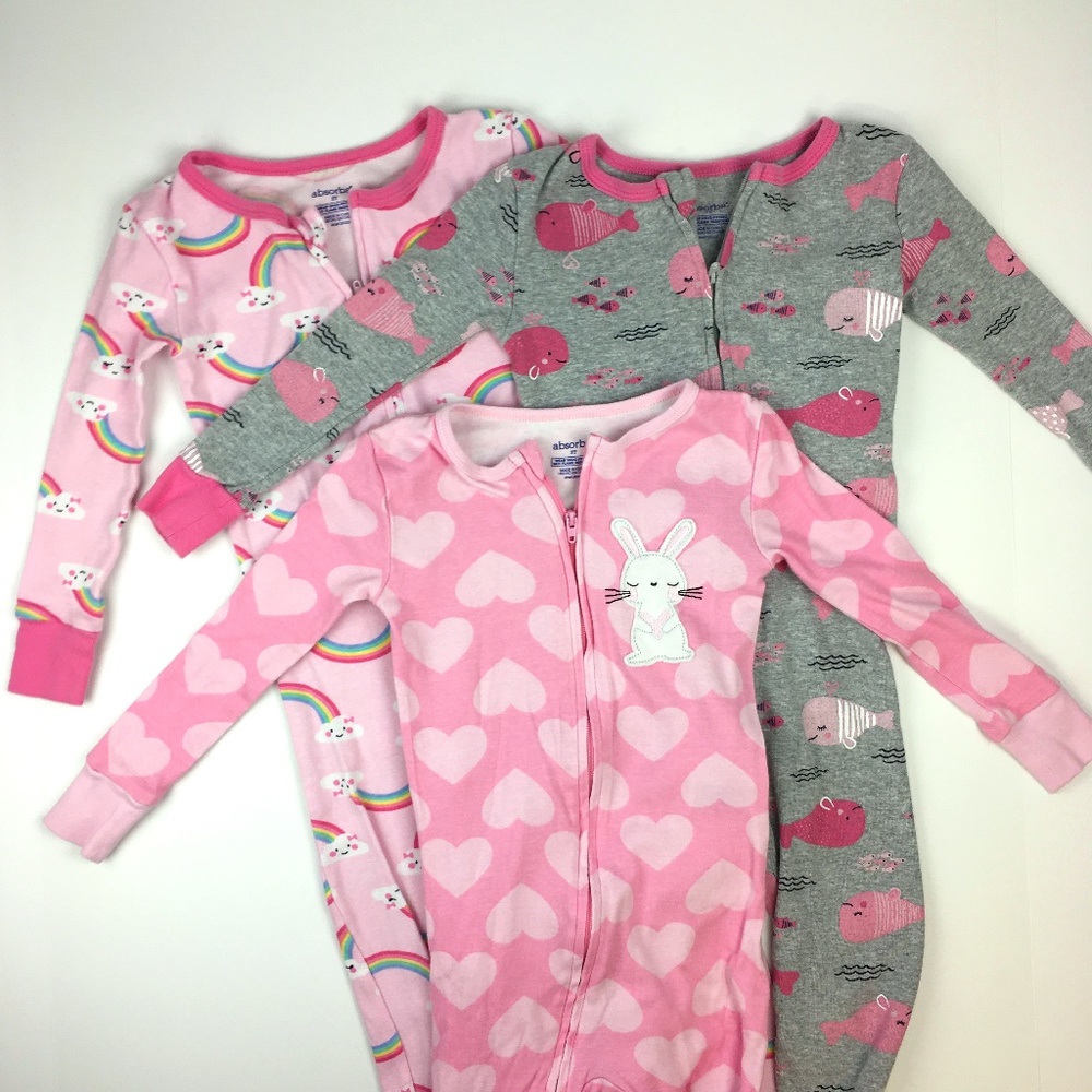 3T Pajama Set Girls Absorba 3 pc. or Individual